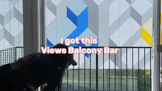 How I turned my small apartment balcony into a bar with this outdoor bar table from Views