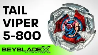 BEYBLADE X | Discover the new TAIL VIPER 5-80O!!