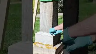 This Headstone Was Really Sunk in the Ground!