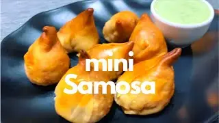 Tasty Mini Punjabi Samosa Recipe  | Kid's Favorite Snacks | Aloo Samosa | How to fold samosa