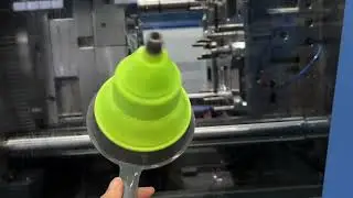 2k pp silicone collapsible funnel mold