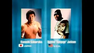 Kazushi Sakuraba vs Quinton Rampage Jackson Pride 15 Raging Rumble