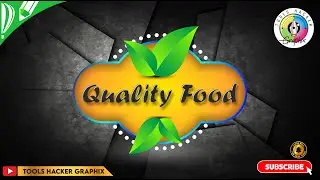 Quality Food Logo | Tools Hacker Graphix