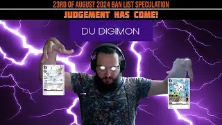 AUGUST 2024 DIGIMON TCG BAN LIST SPECULATION - JUDGEMENT HAS COME!