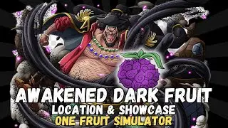 AWAKENED DARK FRUIT LOCATION & SHOWCASE (ONE FRUIT SIMULATOR)