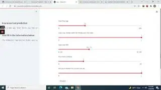 Deploy an Insurance Cost Prediction Web app on render cloud using Streamlit