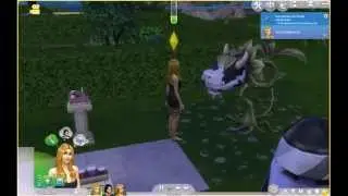 Oque acontece quando um sim é devorado por uma planta-vaca no the sims 4 (editado)