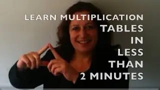 Learn the Multiplication Tables in Less Than 2 Minutes