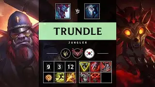 Trundle Jungle vs Kindred - KR Grandmaster Patch 25.19