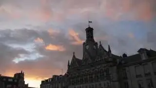 Coucher de soleil à Saint Quentin