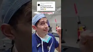 You need more anesthesia... 🌱