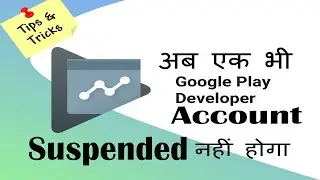 Google play console account suspended/terminated  | how to recover google play account