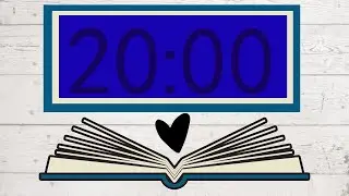 20 Minute Digital Timer for Reading