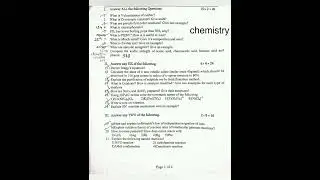 Ap inter 2nd year physics and chemistry prefinal question papers