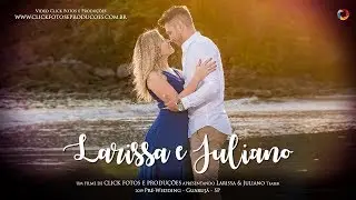 Ensaio Larissa e Juliano - Praia das Conchas Gurujá SP