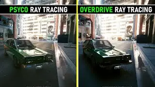 Cyberpunk 2077 | RT Off vs RT Psycho vs RT Overdrive | 4K Graphics Comparison