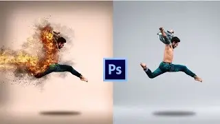 Fire Effect Actions | Photoshop Manipulation | Photoshop cc