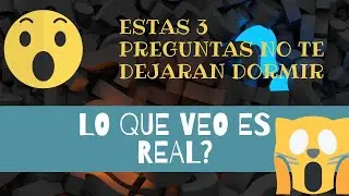 3 preguntas que te daría miedo saber la respuesta