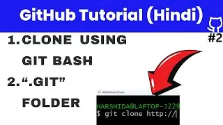 How To Clone GitHub Repository Hindi in 2024