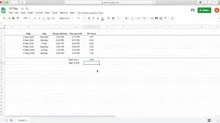SIMPLE METHOD of Calculating OT Hourly Rate Pay in Google Sheets