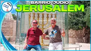 El BARRIO JUDIO en Israel dentro de las murallas de JERUSALEM