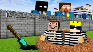 Rich vs Poor Prison Survival Battle in Minecraft..