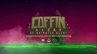 Best Custom 3d Animated Alert For Youtube Gaming - Coffin