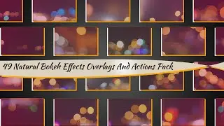49 Natural Bokeh Effects Overlays And 