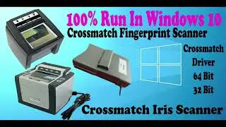 Aadhaar ecmp Crossmatch  Windows 10 64bit & 32bit Fingerprint Iris Scanner Driver Aadhaar Vdm
