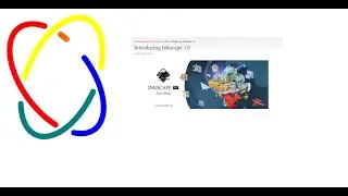 Inkscape Youtube Tutorial Logo. Inkscape LPE Live path Effects: Knot.  using Inkscape 1.0