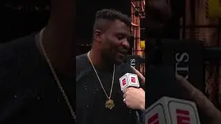 🗣️ "It's serious" 😳 Francis Ngannou on intense Renan Ferreira face-off ahead of #BattleoftheGiants