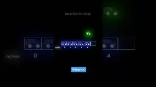 How to Insert an Element in an Array | Data Structures Simplified | 