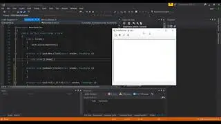 Visual Programming with C# - NotePad Lite Application