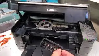 How to Replace Printhead in Canon Pixma MG5220 MG5120