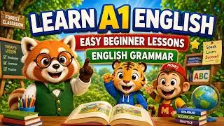 Learn A1 English with Lara| Easy English grammar 