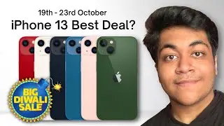 Flipkart Big Diwali Sale Again - iPhone 13 Best Deal!