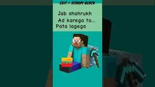 Taare Ne Pasand 🤣😂 funny version in minecraft #short #minecraft