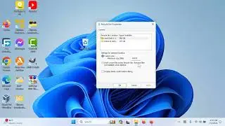 How to Change the Maximum Size of Deleted Files in Recycle Bin