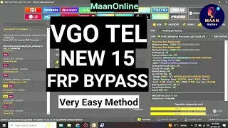 VGO TEL NEW 15 Frp Bypass | vgo tel new frp bypass unlock tool | vgo tel new 15 frp