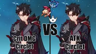 Wriothesley Crit DMG VS ATK Circlet - Genshin impact