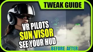 DCS Virtual Reality VR sun visor filter for helmet all jets  | DCS World Guide