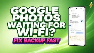 Google Photos Backup Waiting for Wi-Fi? Fix It Fast Without Guessing