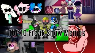 //TOP 10 Freak Show//Piggy Alpha Roblox