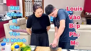 Louis phụ mẹ làm món cá hồi gravlax, Mai le cuộc sống ở Pháp