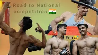 Road to National competition 🇮🇳 | Fit Pro Denim Jeans model #workout #fun #video #muscleblaze