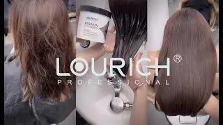 LOURICH Hair shampoo conditioner mask serum result before vs after