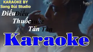Karaoke | Điếu Thuốc Tàn - Lâm Chấn Khang | TONE NAM ( Tone Am )