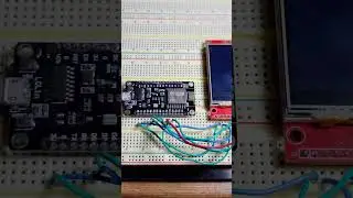 ‍🚀 Galactic Visions: ESP8266 Powers Starfield on TFT #arduino