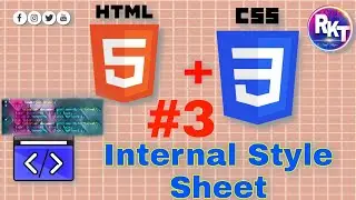 Use To Internal Style Sheet | Internal CSS | By Royal King Technical [#3]