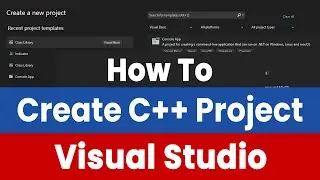 How to Create and Run a C++ Project in Visual Studio | Beginner's Guide